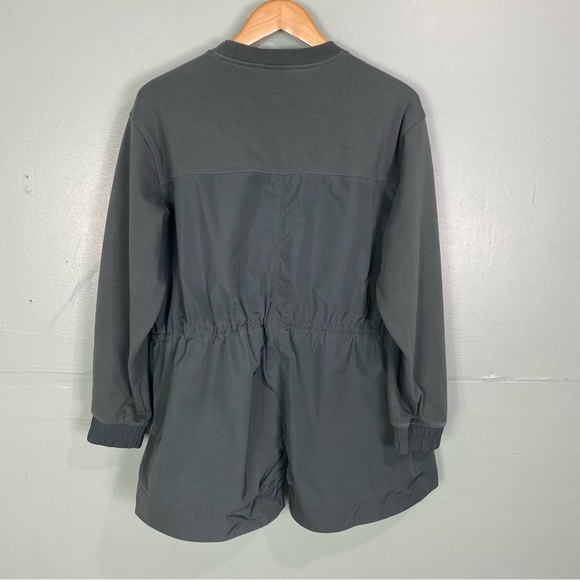 Athleta Triumph Hybrid Crewneck Sweatshirt Sz L 532515 - Picture 6 of 7